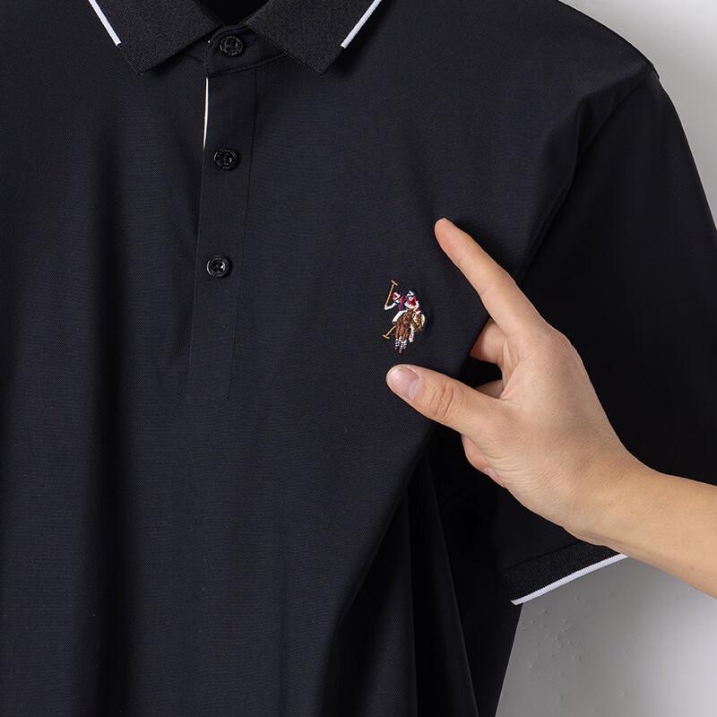 U.S. POLO ASSN. Men's Ice Silk Quick-Dry Short Sleeve Polo Shirt