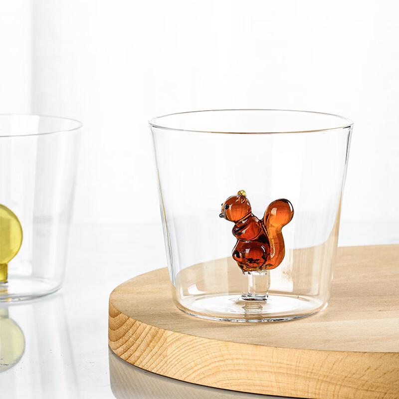 Süße 3D-Tier-Hitzebeständige Glas Tasse