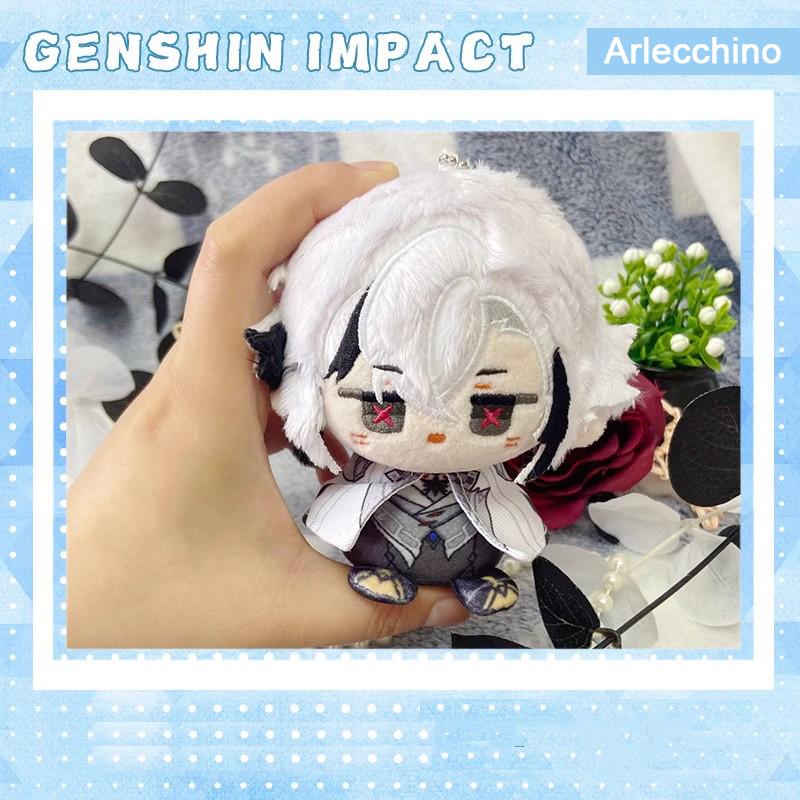 Genshin Impact Plush Doll Toy Kinich Mavuika Kachina Citlali Mualani Soft Pendant Neuvillette Wriothesley Focalors Birthday Gift