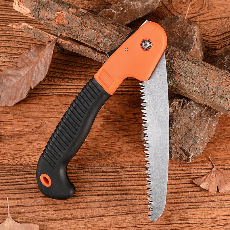 Compact Folding Hand Saw for Garden Pruning and Outdoor Use