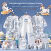 High-End Baby Gift Set: Newborn Spring/Autumn Clothes for Full Moon Celebration