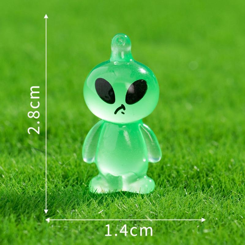 New micro landscape creative luminous alien elf DIY ornament accessories mini ornament