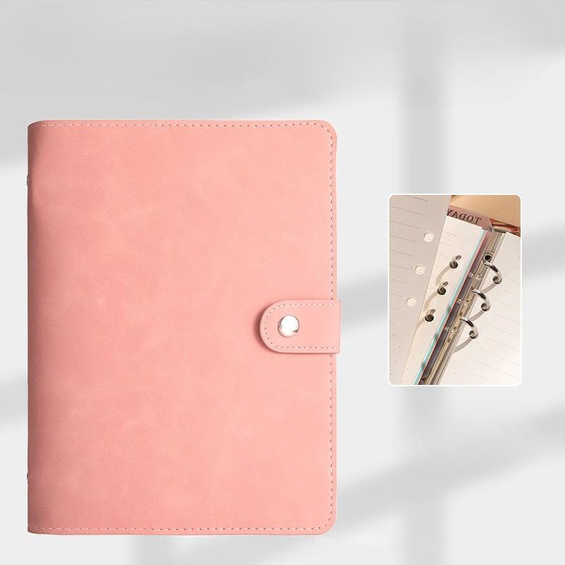 A5 A6 A7 Soft PU DIY Binder Pocards Collect Book Diary Agenda Planner Bullet Cover Album Stationery