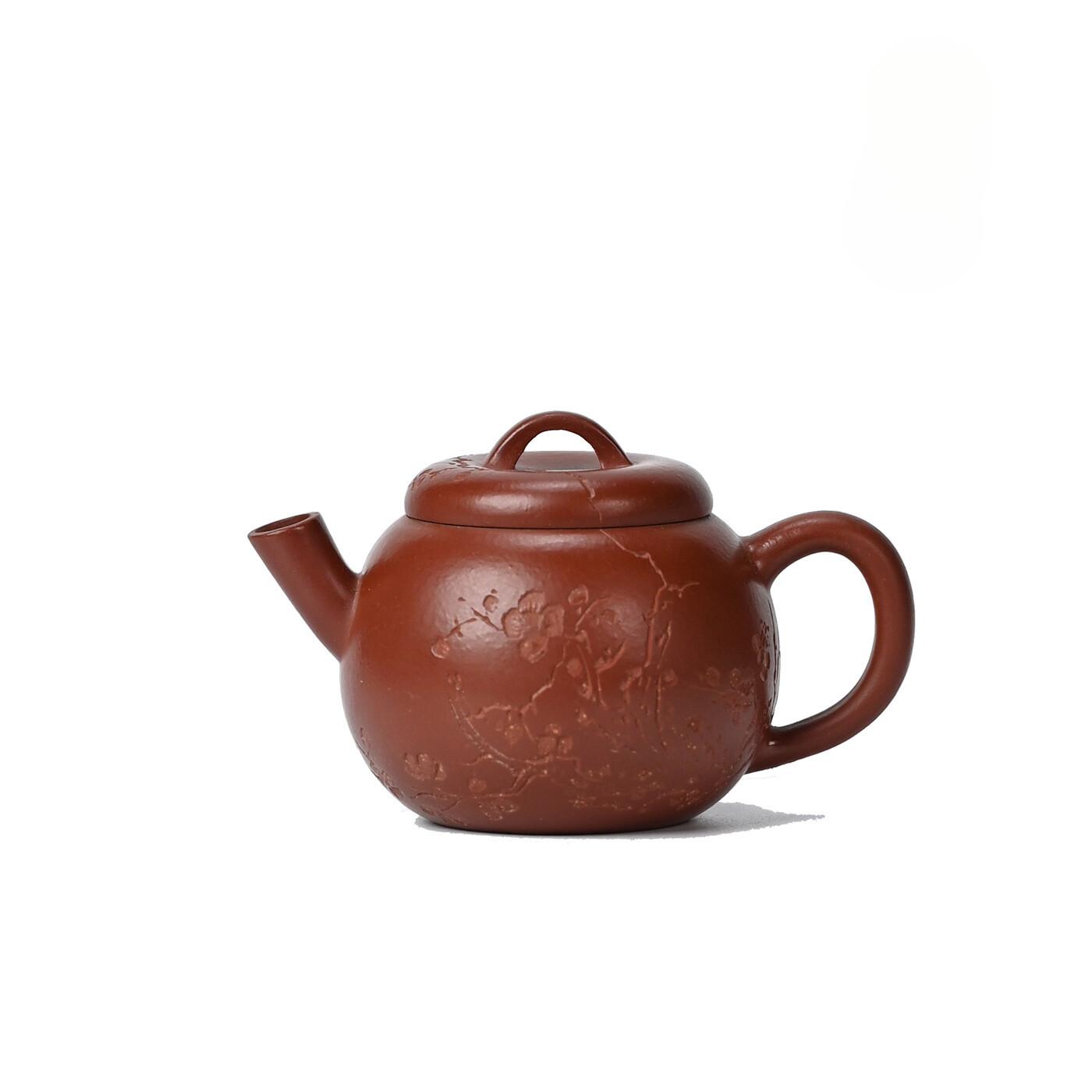 

90ml Antique Yixing Purple Clay Teapots Handmade Small Capacity Pot Raw Ore Dahongpao Mud Kettle Zisha Tea Set Decoration Craft