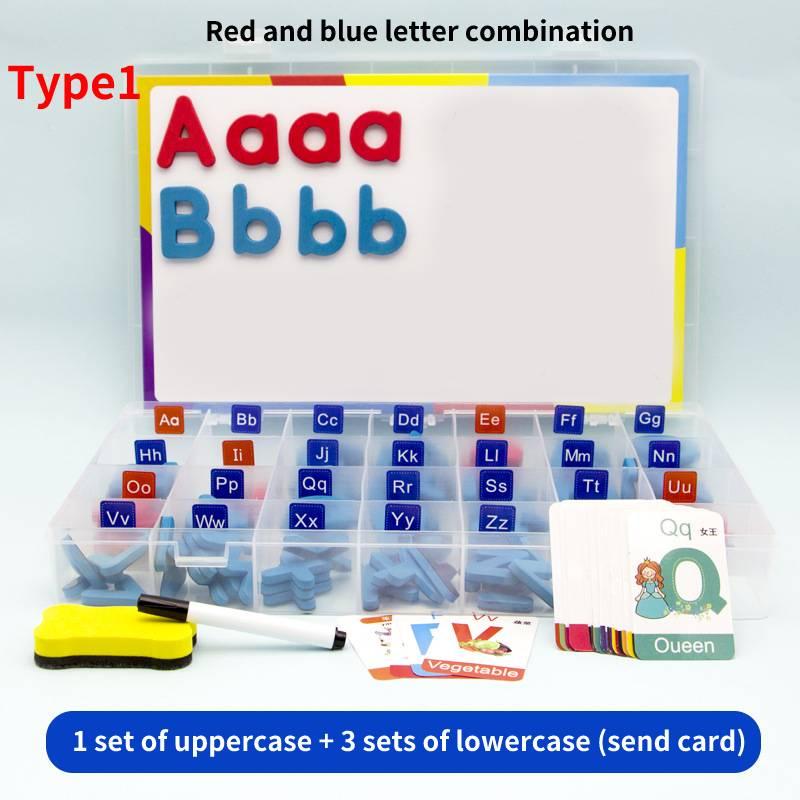 Number Letter Magnetic Set Foam Alphabet Abc Educational Toy For  Kids Children
