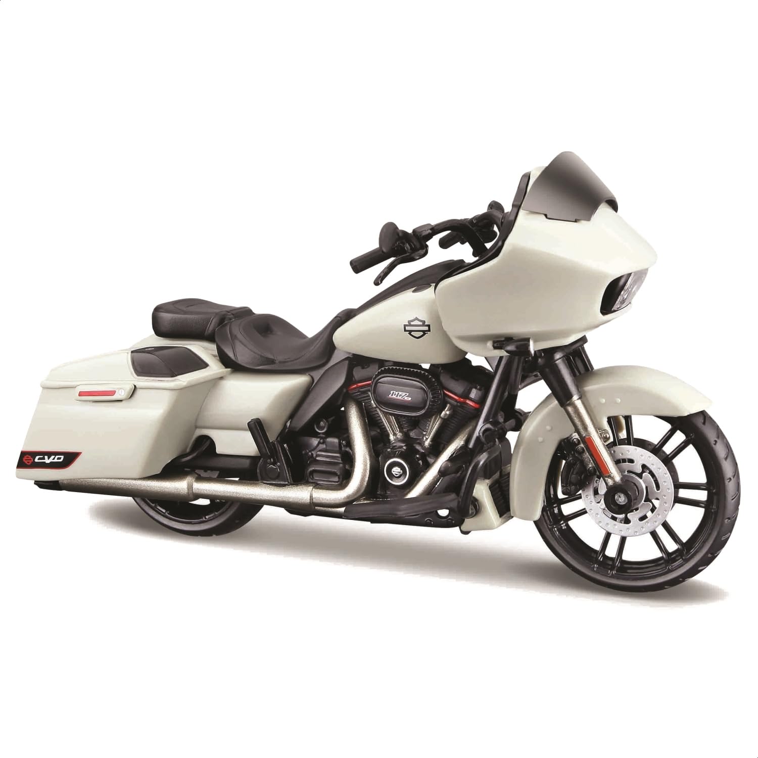 

Maisto 1/18 Scale Harley-Davidson Motorcycles Series 40 Collection 31360 (No Base) / Diecast Model Car Motorcycle (2018 CVO Road Glide White 20110)