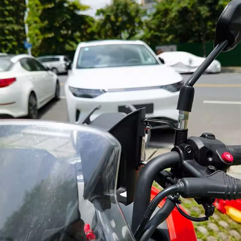 Motorcycle Scooter Cup Holder with Strong Stability & Quick Release Function Adjustable Width Cup Mount Simple Installs