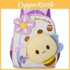 Childrens Cartoon Backpack With Small Bees And Flower Decorations For Daily Use
