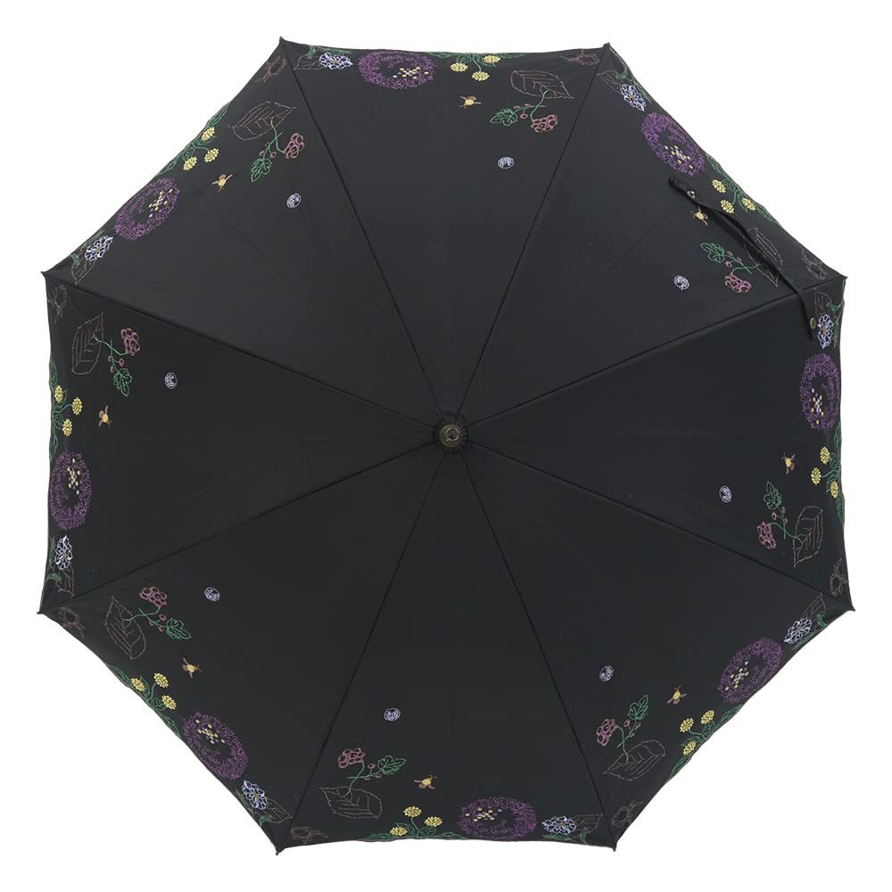 Short Completely Heat UV Feather Sunny or Rainy Special [Chinoiserie Modern] Parasol, Parasol, Blackout, Shielding, Protection, Embroidery, Covering,