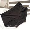 9908 Mid-Waist Ice Silk Women's Underwear - Solid Colors