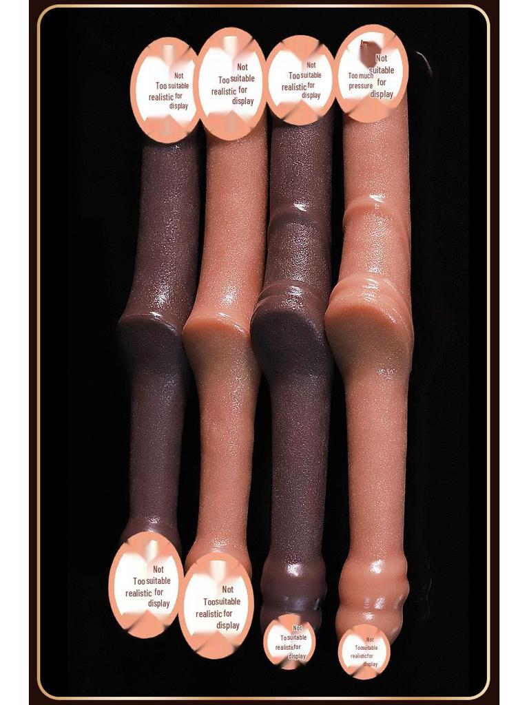 Double-Headed Alien Dragon Dildo: Realistic Adult Toy for Female Pleasure