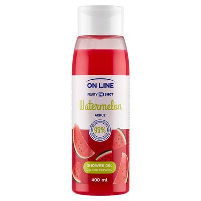 On Line Fruity Shot Żel Pod Prysznic Arbuzowy 400ml