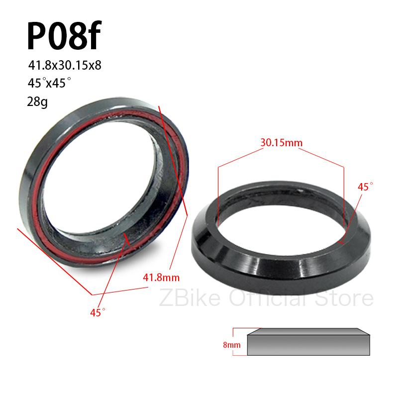 Bike Bearings For Headset 41/41.8/46.9/47/49/52mm MTB Road Bicycle Headset Bearing Repair Steel Cycling Part Bike Accessories