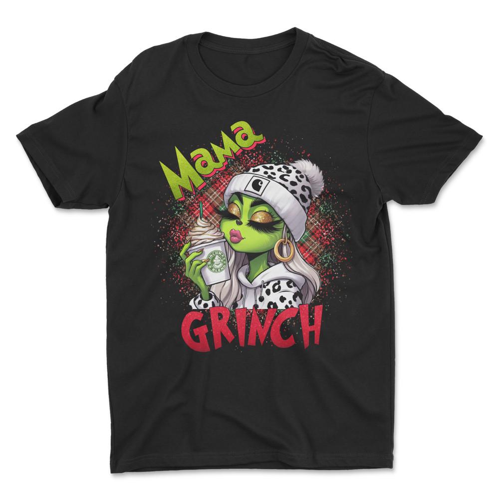 

Mama Grinch T-Shirt , Christmas T-Shirt Unisex T-Shirt S