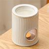Classical Ceramics Split Aromas Diffuser Essential Oil Burners Fragrances Tealight Candle Holder for Stress Relief