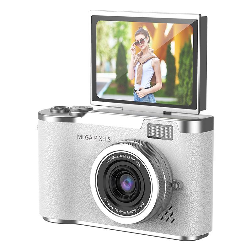1K High Pixel Retro Digital Camera - Portable HD Entry-Level for Students & Travel Vlogs