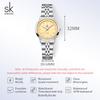 Watch Women'S Stainless Steel Case Niche Light Luxury Watch Women'S Watch Waterproof Women'S Watch 0218