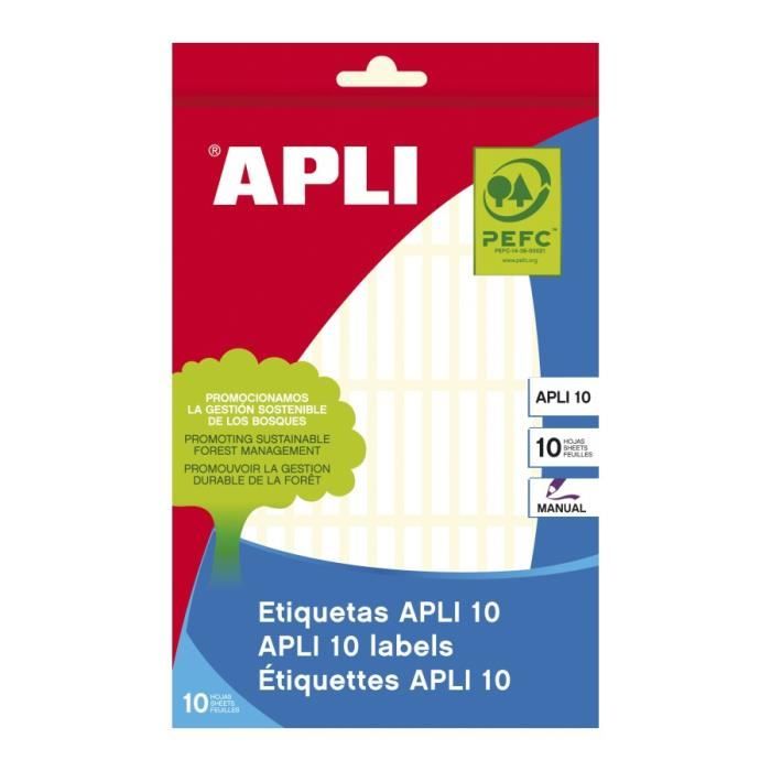 APLI-10 - Blanc - 24x24 cm - Enveloppes - 10 unités