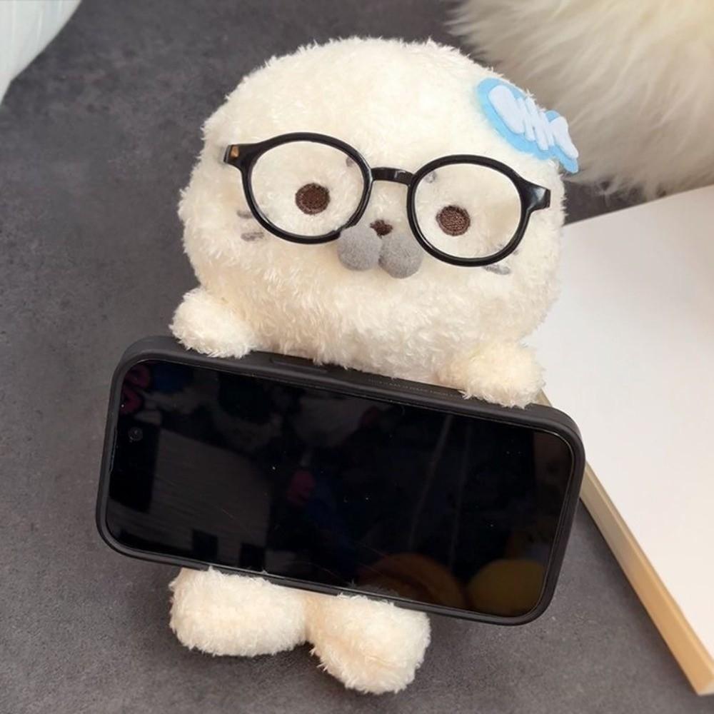 Plush Seal Plush Seal Phone Holder Folding Phone Stand Cute Phone Holder Trendy Gift