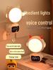 Voice-Controlled Smart Night Light & Children's Alarm Clock with Eye Protection for Baby Feeding and Sleep.