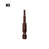 Screwdriver Bit Vanadium Steel 50mm Brown Durability