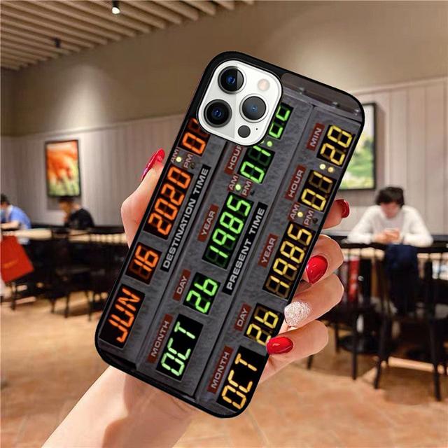 

back to the future Phone Case Back Cover for iPhone 17 Air 16 15 14 13 11 12 Pro Max PlusS Shell Coque iPhone 13