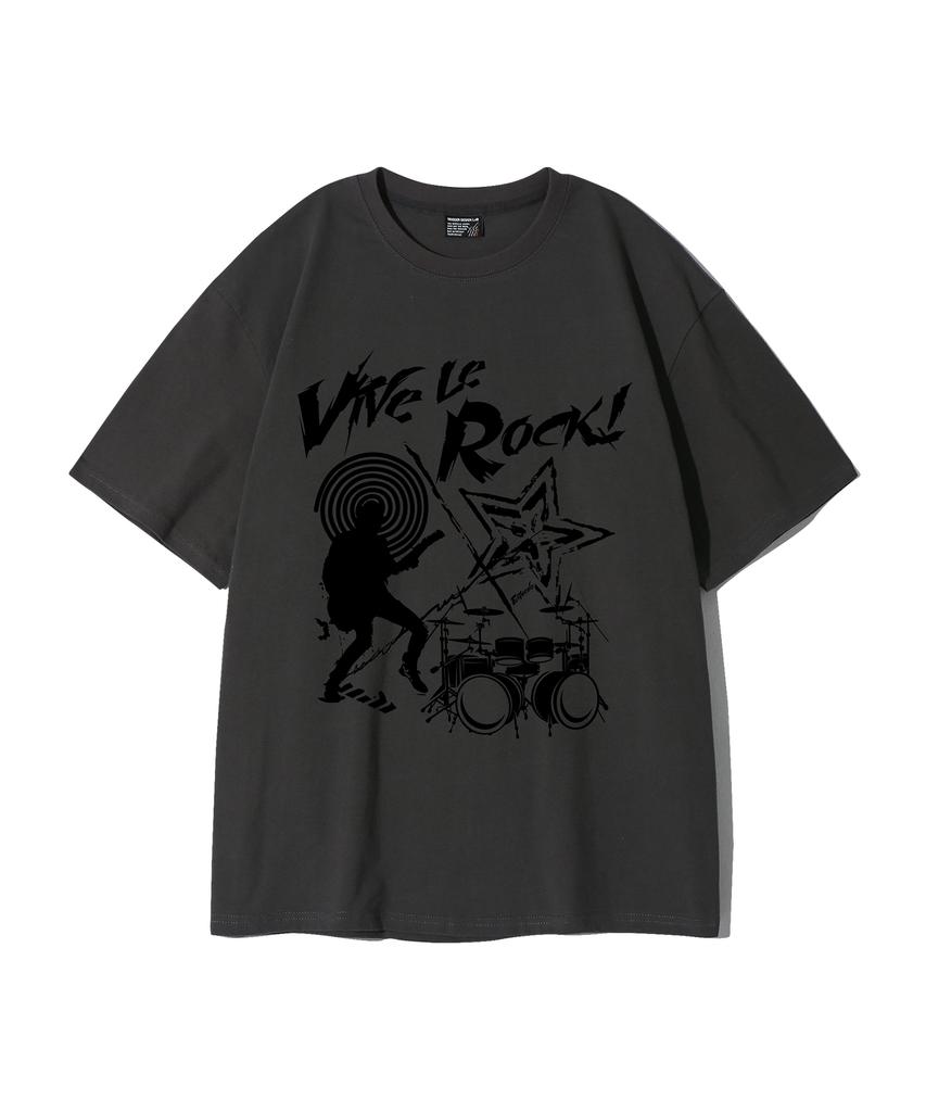 ELIMENO El Vibe Short Sleeve T-Shirt Charcoal