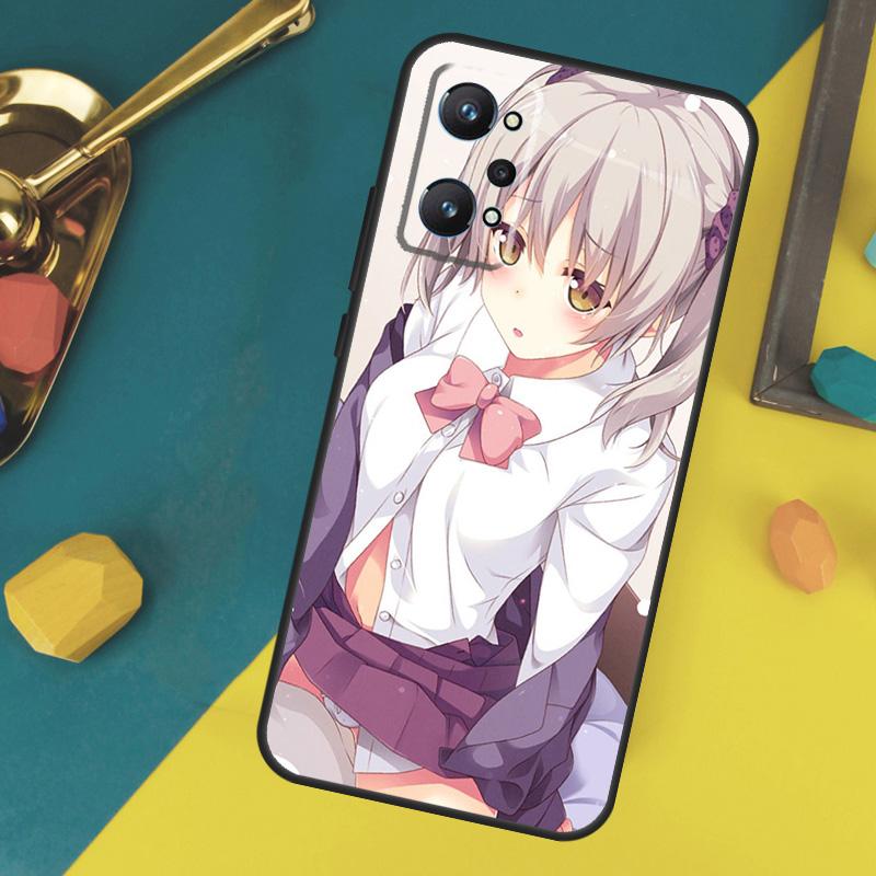 Anime girl cartoon japan cute Case For Realme 14 12 10 11 13 Pro Plus GT 6 6T 5 GT7 Pro C61 C55 C51 C21Y C25S C67 C75 C53