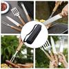 Oxford Cloth Grill Utensil Storage BBQ Tools Barbecue Bag for Outdoor Barbecue Foldable Grilling Bag for Camping and Hiking BBQ