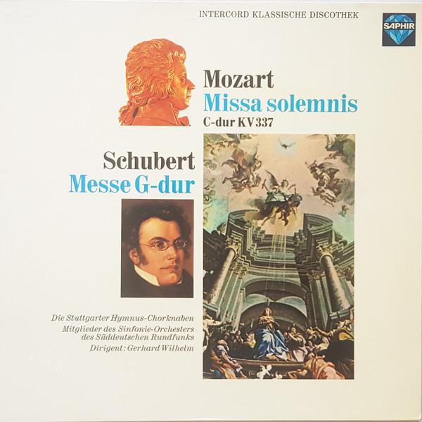 

LP Record WOLFGANG AMADEUS MOZART FRANZ SCH Missa Solemnis CDur KV 337 Messe 120853 Saphir Germany Classical Used