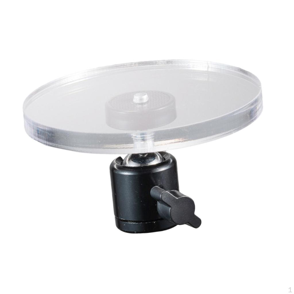 Acrylic Riser Display Stand for Photography with Screw Mount Holder Jewelry