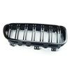 Pulleco 2pc Racing Grill Gloss Black Car Front Bumper Grilles For BMW X3 F25 2011-2013 Kidney Grille New Accessories Replacement