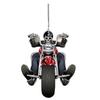 Mysterious Halloween Skeleton Pendant Cool Skul Statue Pendant for Halloween Decor and Car Ornament