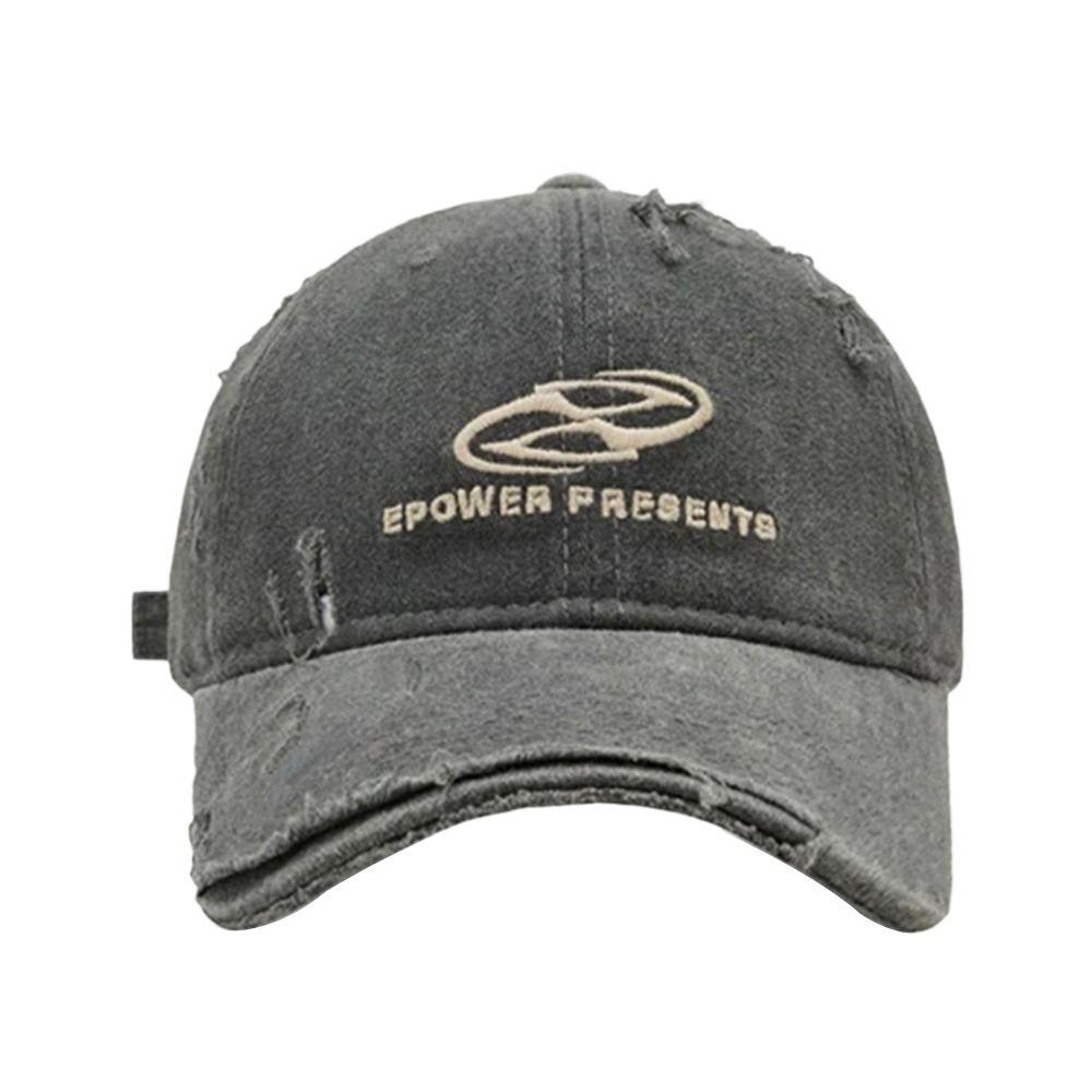 Vintage Peaked Hats Letter Embroidery Dad Tucker Hat Fashion Denim Baseball Cap  for Men Women