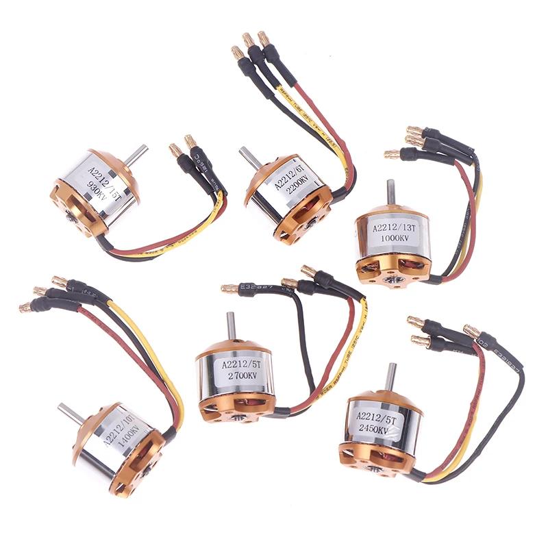 A2212 Brushless Motor 930/1000/1400/2200/2450/2700KV For RC Aircraft Plane Multi-copter Brushless Outrunner Motor