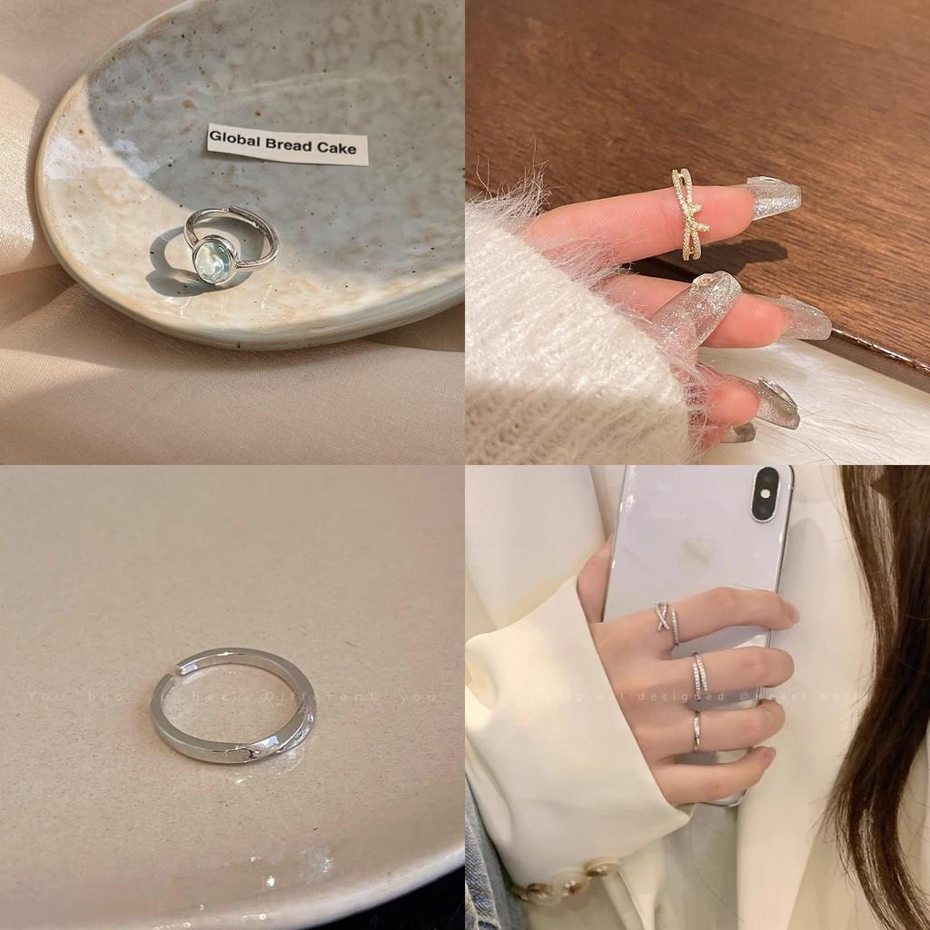 Chic Heart Shaped Zircon Rings For Women High Quality Stylish Jewelry Set For Fashion Lovers