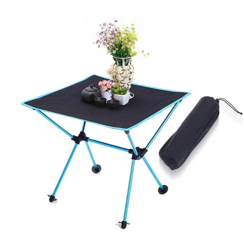 Camping Table Light Outdoor Portable Durable Leisure Table Travel Barbecue Picnic Aluminum Table Folding Table