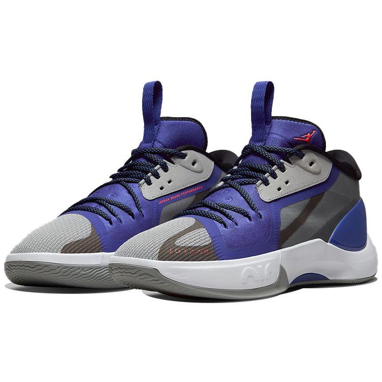 Air Jordan Zoom Separate PF Ultramarine Men Sneakers Grey Light-Smoke-Grey Black DH0248-002