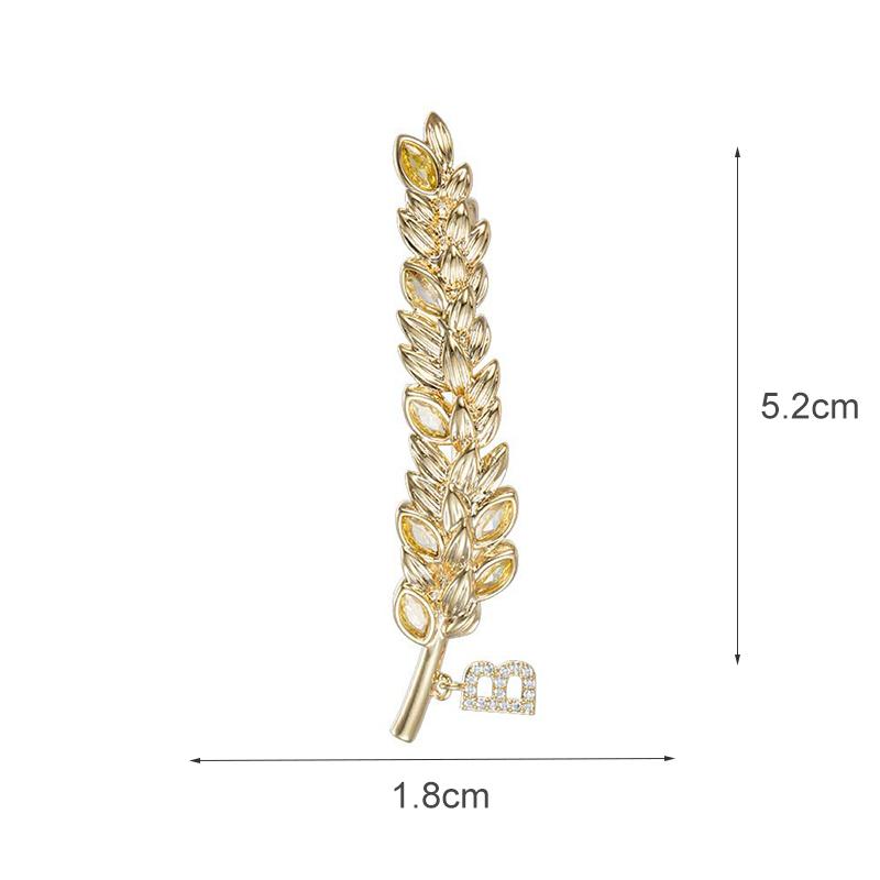 Senior Brooches Flower Leaf Brooch Pins for Women Suit Pendant  Fashion Brooches Jewelry
