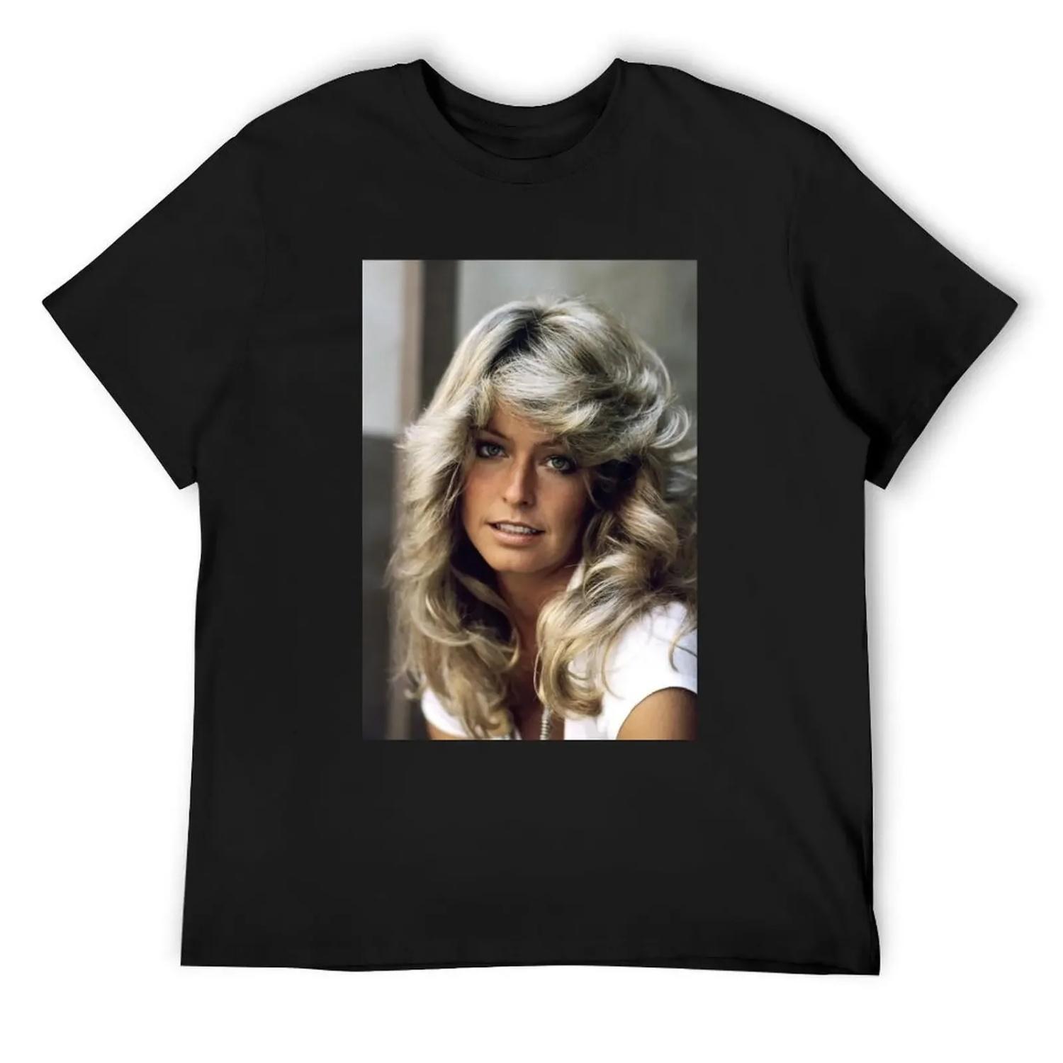 

Blonde woman T-Shirt kawaii clothes hippie clothes Aesthetic clothing mens vintage t shirts XXXXXL чорний