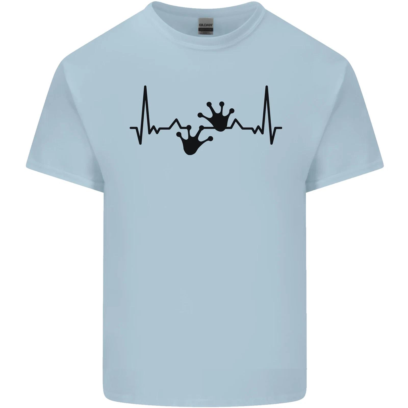 Lizard ECG Gecko Pulse Bearded Dragon Kids T-Shirt Childrens L