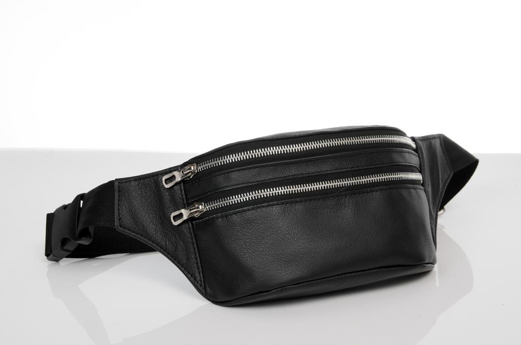 Belt Bag Banana Leather Sambag Tirso BTS Black (81333001)