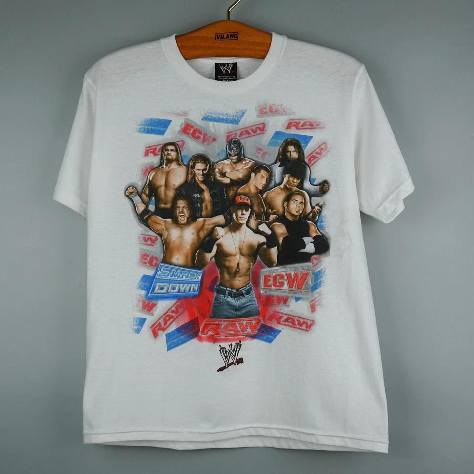Vintage 2010s WWE Smack Down Raw t-shirt 3XL