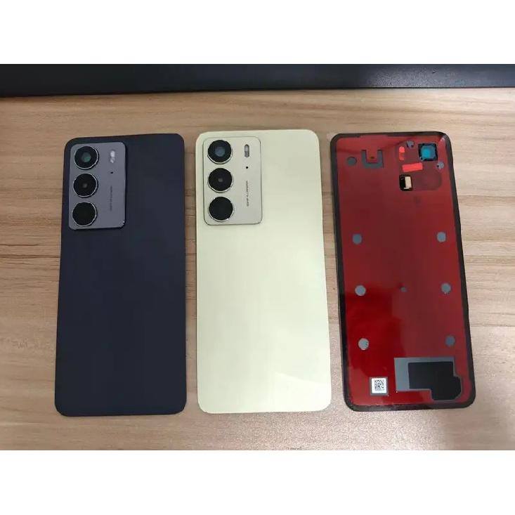 Für realme C75 Rückseite Akkuabdeckung Tür Hinteres Glas Gehäuse Ersatz Akkuabdeckung