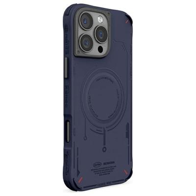 Étui pour iPhone 16 Pro Skinarma Chargement Magnétique Bleu Marine