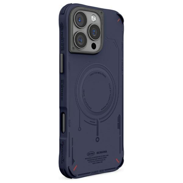 Skinarma Hülle Mecha Iphone 16 Pro Max    6.9 Magnetisches Laden Granatowy/Navy