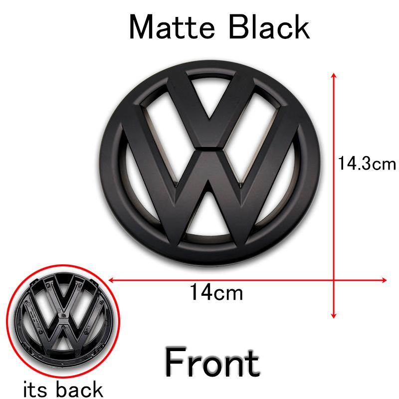 Für VW VOLKSWAGEN Neu 1 Stück 100mm Heckklappe Kofferraum 140mm Auto Logo Motorhaube Emblem Für VW Passat 2011 2012 2013 2014 2015 A