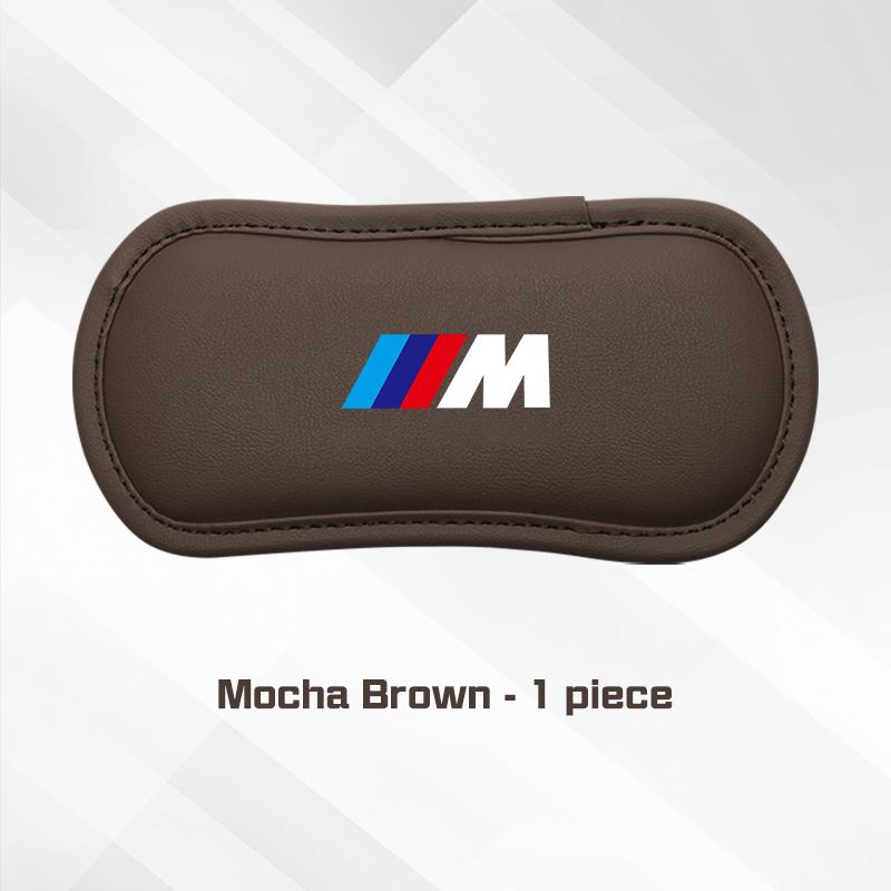 Car Elbow Rest Pad For BMW M M3 M4 M5 E46 E90 E92 F15 F20 F07 F40 F30 G30 G01 G02 Center Console Leg Mat PU Leather Knee Cushion NHFV5
