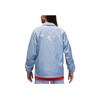Jordan Solid Color Collar Casual Long Sleeve Jacket Men Jacket Blue Grey FN4542-436