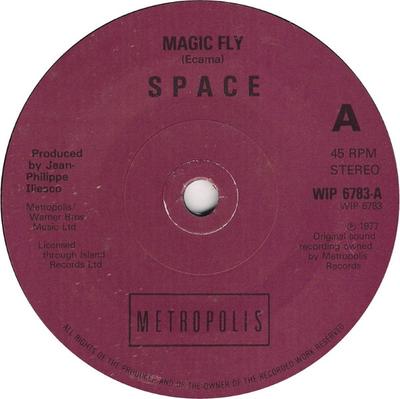 7inch Record SPACE - Magic Fly / Save Your Love For Me WIP6783 Metropolis 1982 UK Dance & Electronica Used